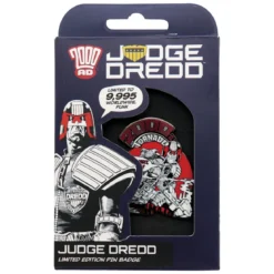 2000 AD Ansteck-Pin Judge Dredd You're Next Punk Limited Edition