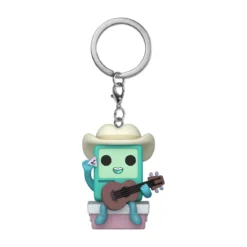 Adventure Time - Cowboy BMO mit Gitarre Funko Pop Schlüsselanhänger