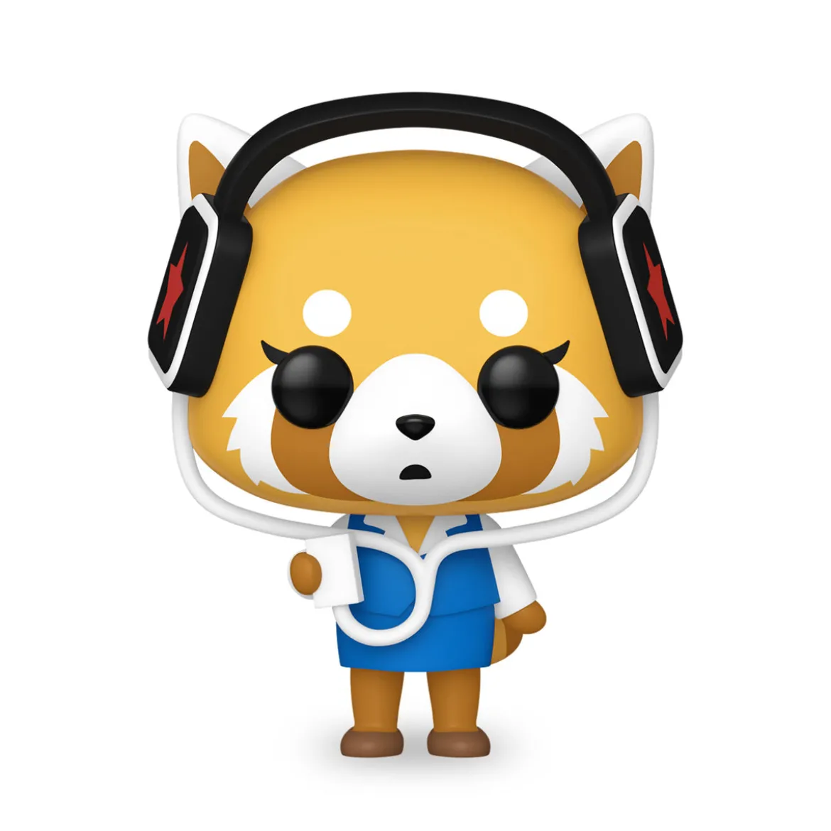 Aggretsuko mit Kopfhörer Funko Pop Figur