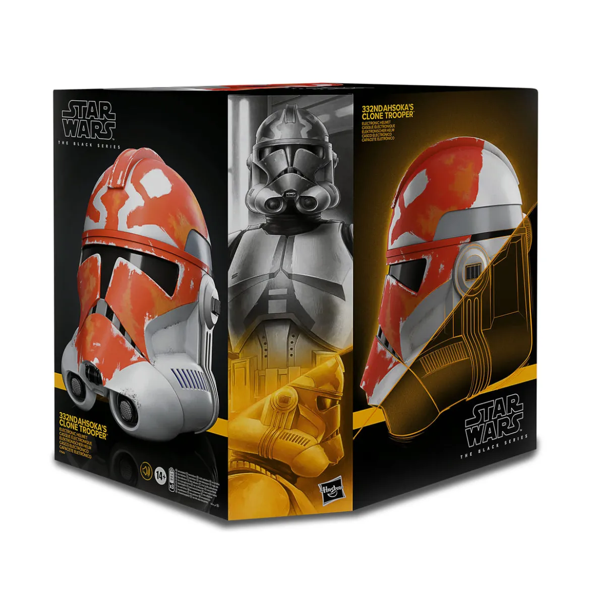Ahsoka Tano 332nd Clone Trooper Premium Helm Replik mit Stimmenverzerrer - Star Wars