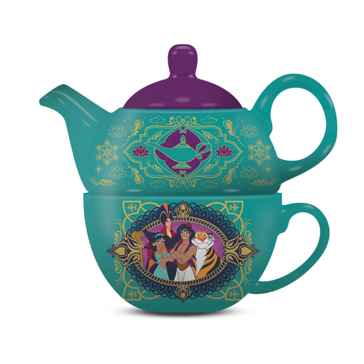 Aladdin - Always Wishing for Adventure Teekanne mit Tasse