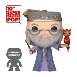 Albus Dumbledore mit Fawkes Funko Pop Figur 25 cm - Harry Potter