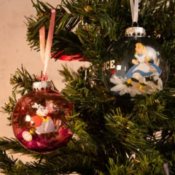 Alice im Wunderland - Characters Weihnachtsbaumkugeln 7tlg
