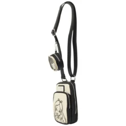 Alice im Wunderland - Floral Crossbody Tasche mit Geldbörse