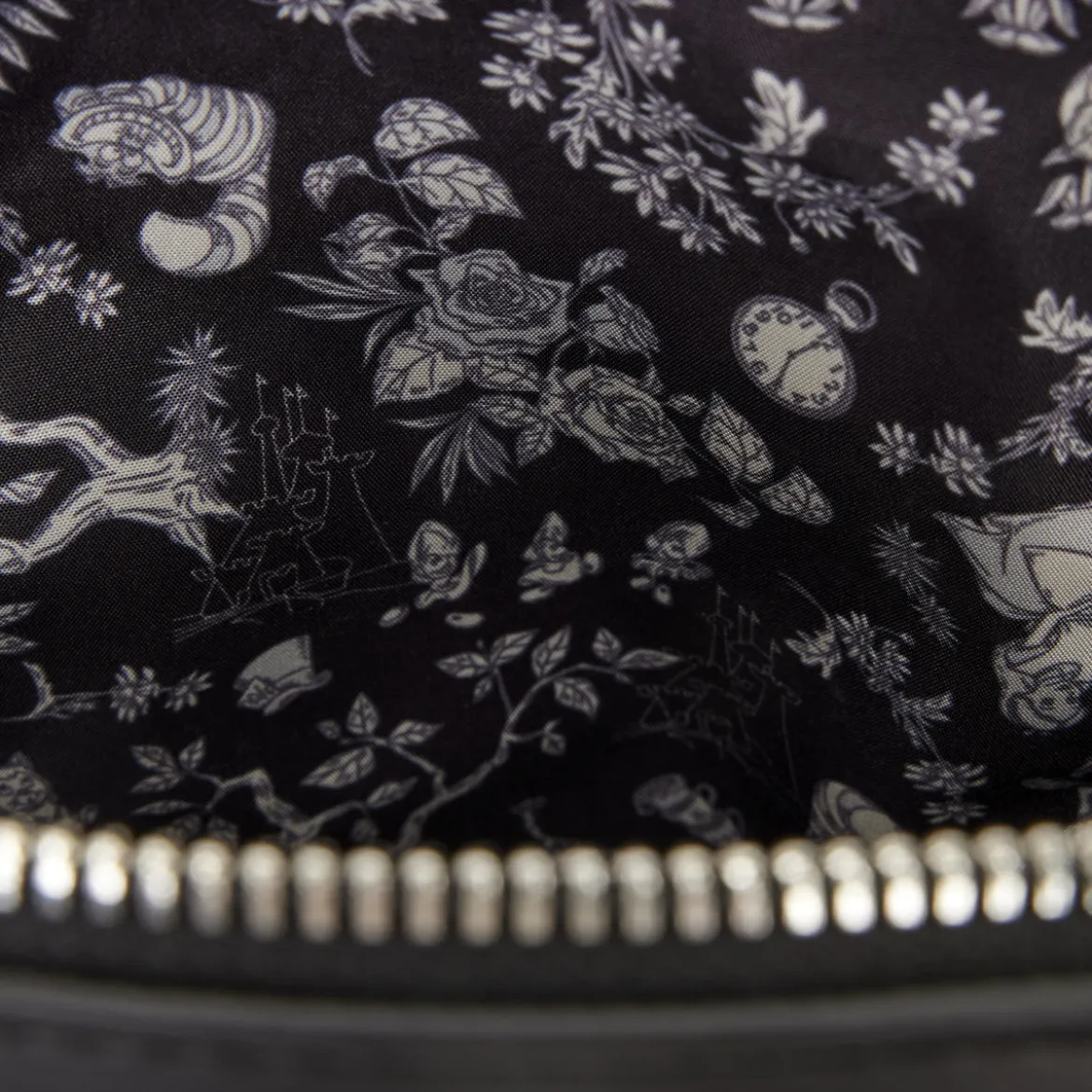 Alice im Wunderland - Floral Crossbody Tasche mit Geldbörse