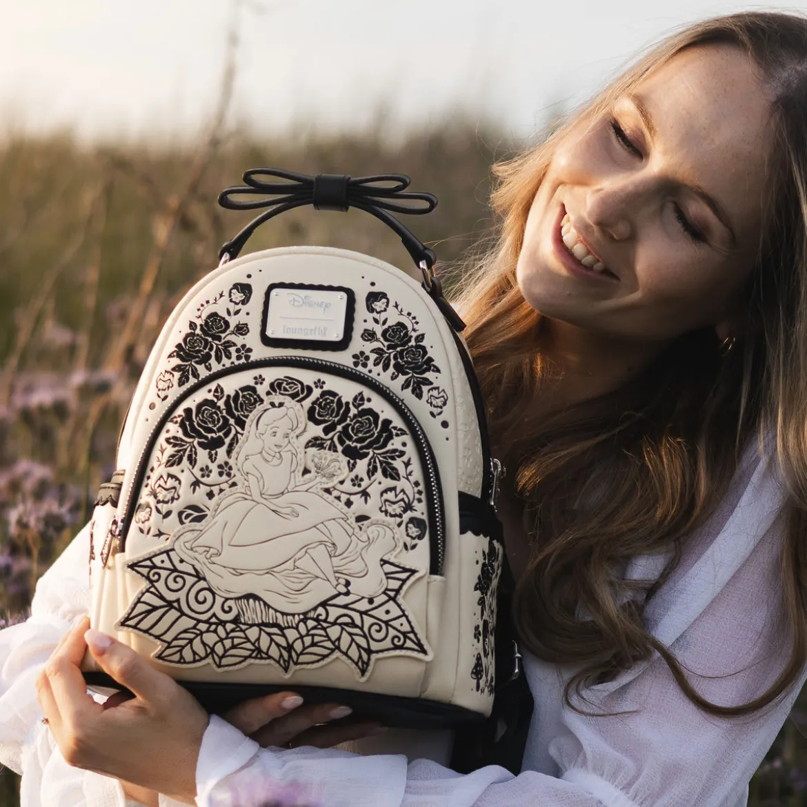 Alice im Wunderland - Floral Mini Rucksack