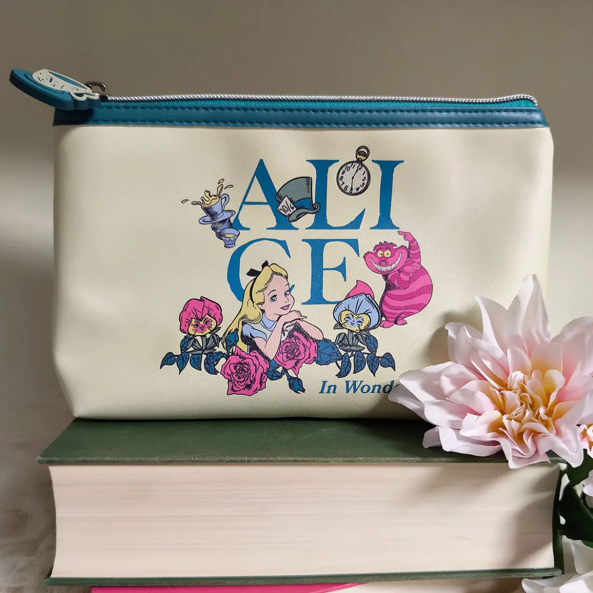 Alice im Wunderland - Flower Kosmetiktasche