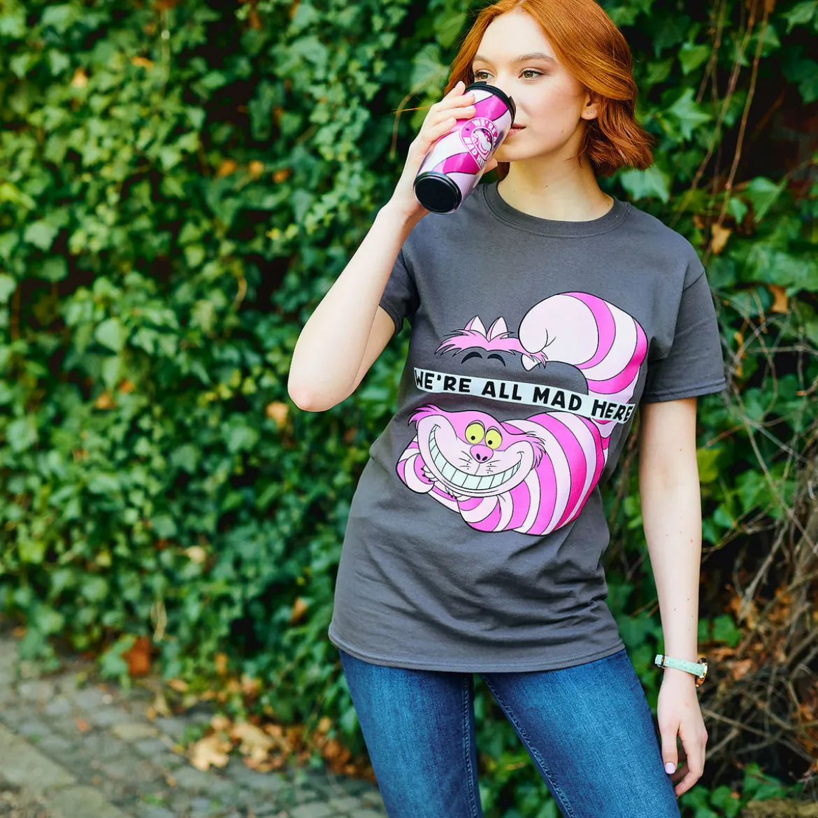 Alice im Wunderland - Grinsekatze To Go Becher