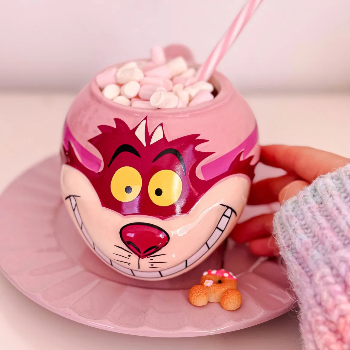 Alice im Wunderland - Grinsekatze 3D Tasse