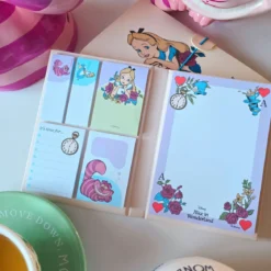 Alice im Wunderland - Haftnotizen Buch