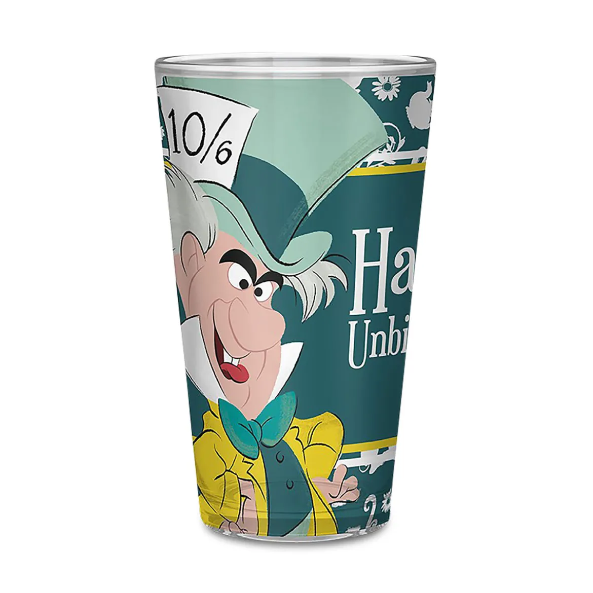 Alice im Wunderland - Happy Unbirthday Glas