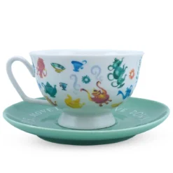Alice im Wunderland - Hutmacher Tasse mit Teller