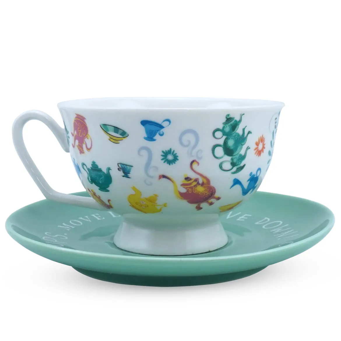 Alice im Wunderland - Hutmacher Tasse mit Teller