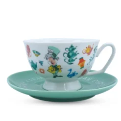 Alice im Wunderland - Hutmacher Tasse mit Teller