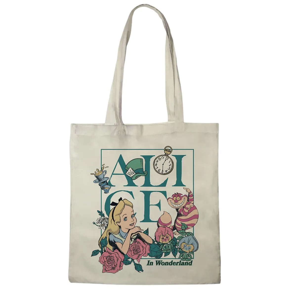 Alice im Wunderland - Jutebeutel