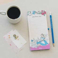 Alice im Wunderland - Magnet Notizblock mit Bleistift