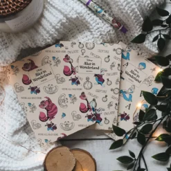 Alice im Wunderland - Notizbücher 3er Set