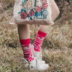Alice im Wunderland Socken 3er Set