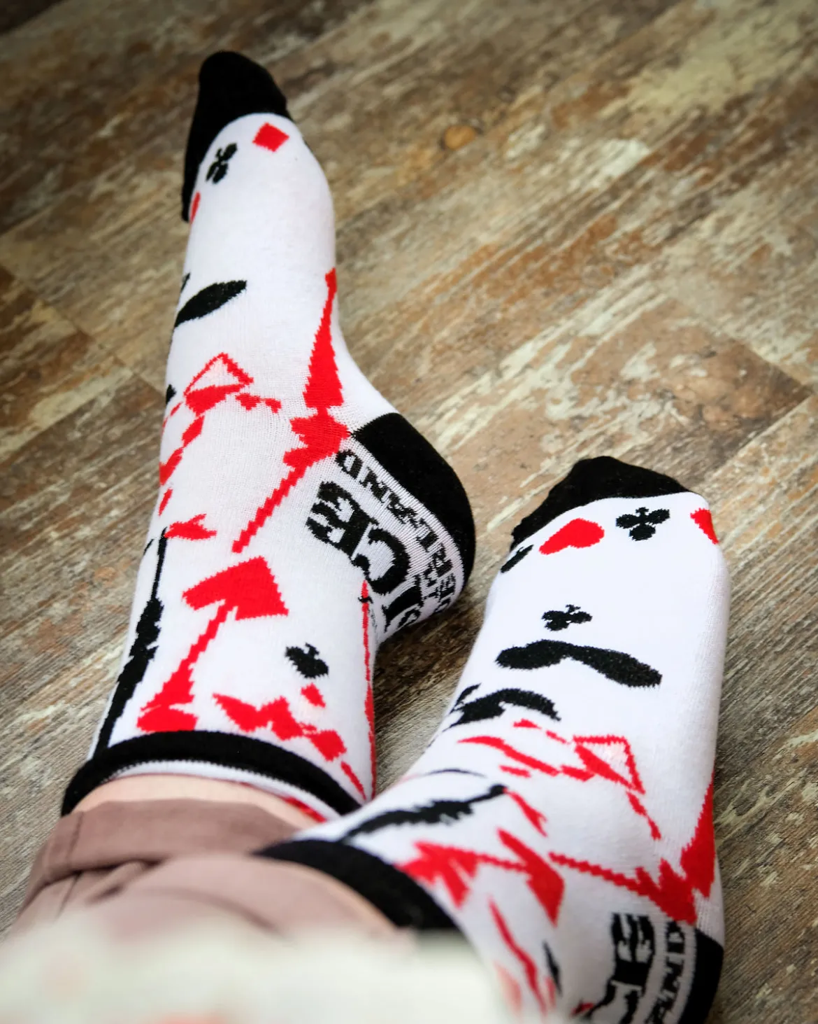 Alice im Wunderland Socken 3er Set