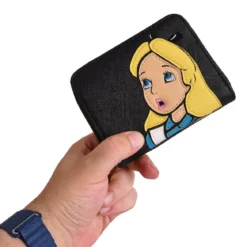 Alice im Wunderland - Surprised Geldbörse schwarz