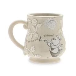 Alice im Wunderland - Weißer Hase Relief Tasse