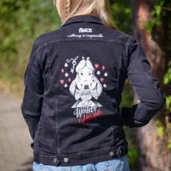 Alice im Wunderland - World Of My Own Jeansjacke Damen schwarz