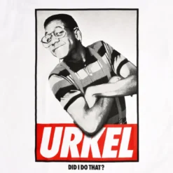 Alle unter einem Dach - Steve Urkel T-Shirt weiß WB 100th