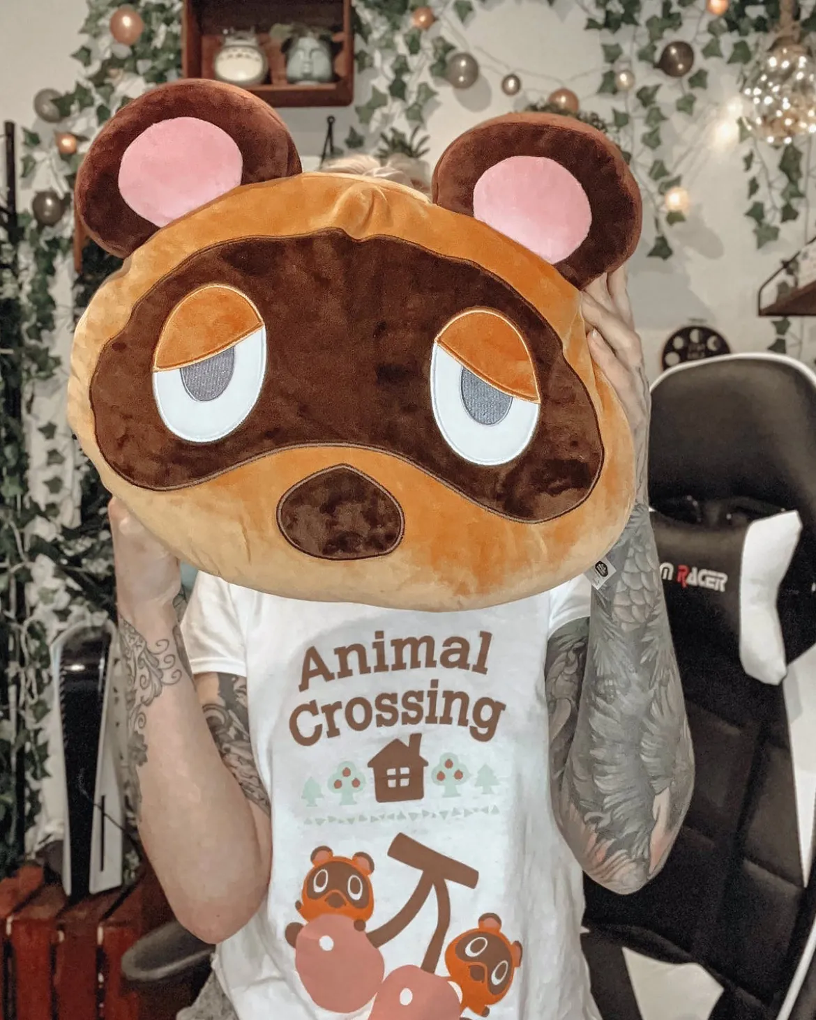 Animal Crossing - Nepp und Schlepp T-Shirt Damen weiß