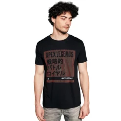 Apex Legends - Vintage Japanese T-Shirt schwarz