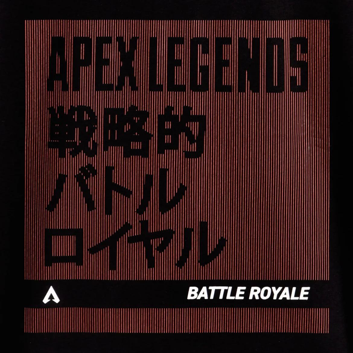 Apex Legends - Vintage Japanese T-Shirt schwarz