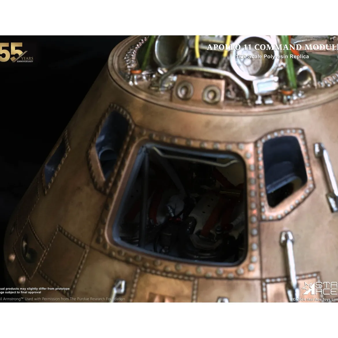 Apollo 11 Replik 1/20 Command Module (DX) 20 cm