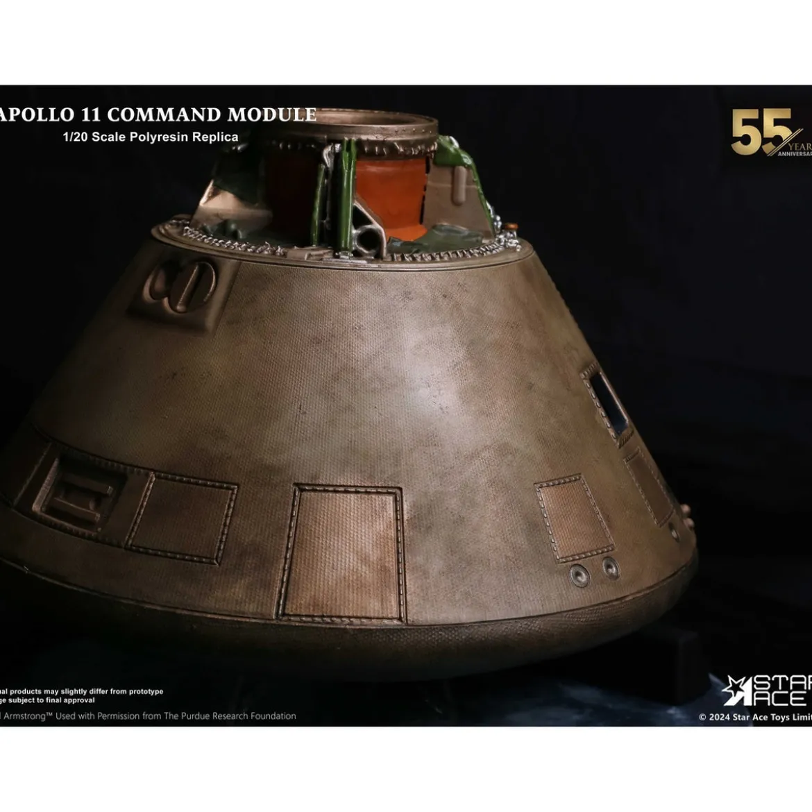 Apollo 11 Replik 1/20 Command Module (DX) 20 cm