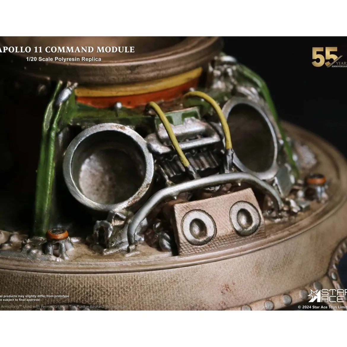 Apollo 11 Replik 1/20 Command Module (DX) 20 cm