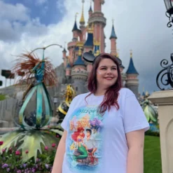 Arielle - Classic Poster T-Shirt weiß