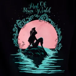 Arielle - Part of Your World Hoodie Damen schwarz