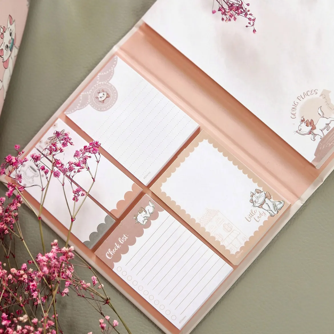 Aristocats - Bonjour Marie Haftnotizen Buch