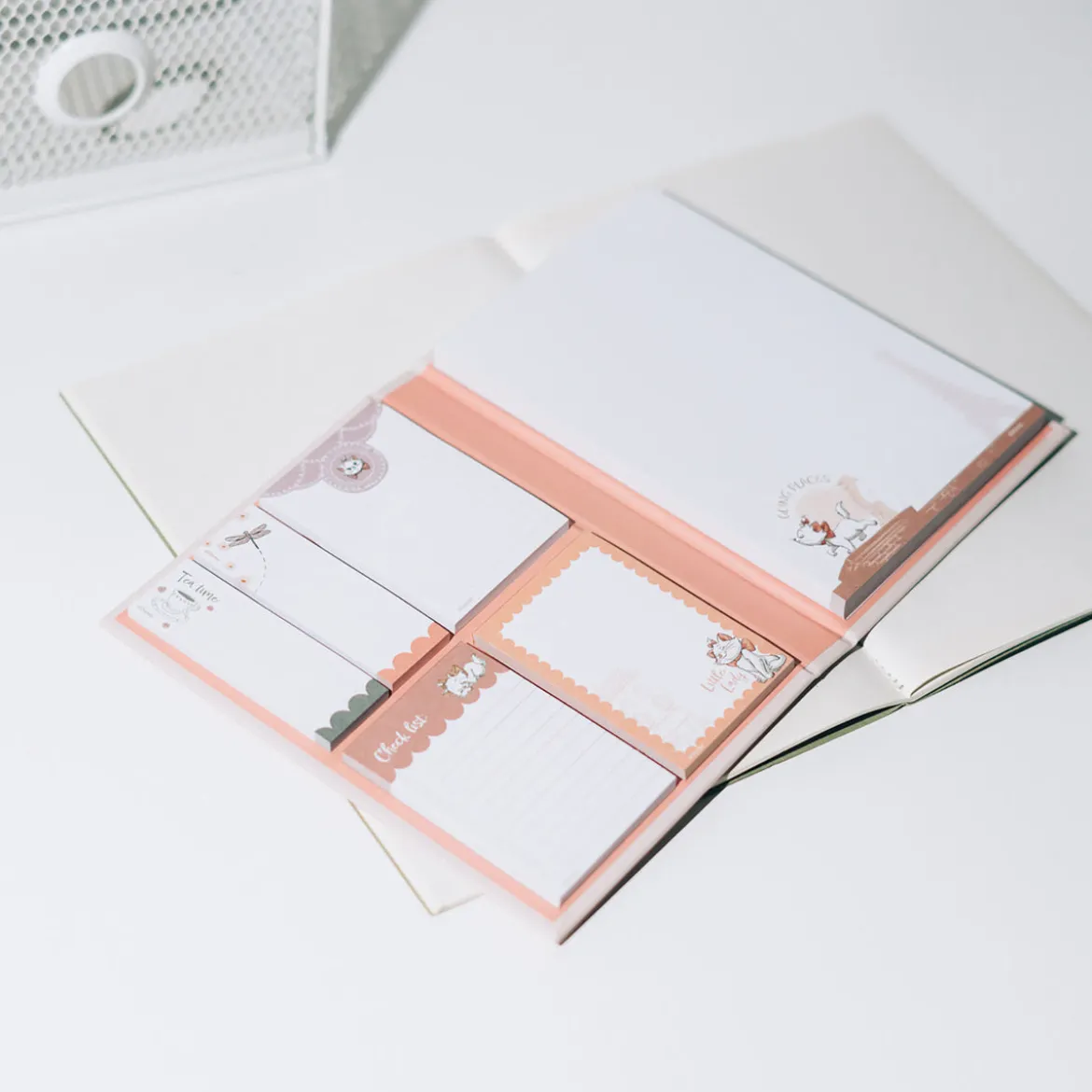 Aristocats - Bonjour Marie Haftnotizen Buch