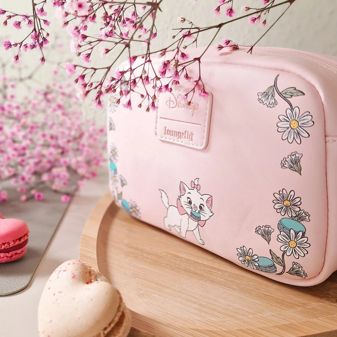 Aristocats - Marie mit Makrone Kosmetiktasche