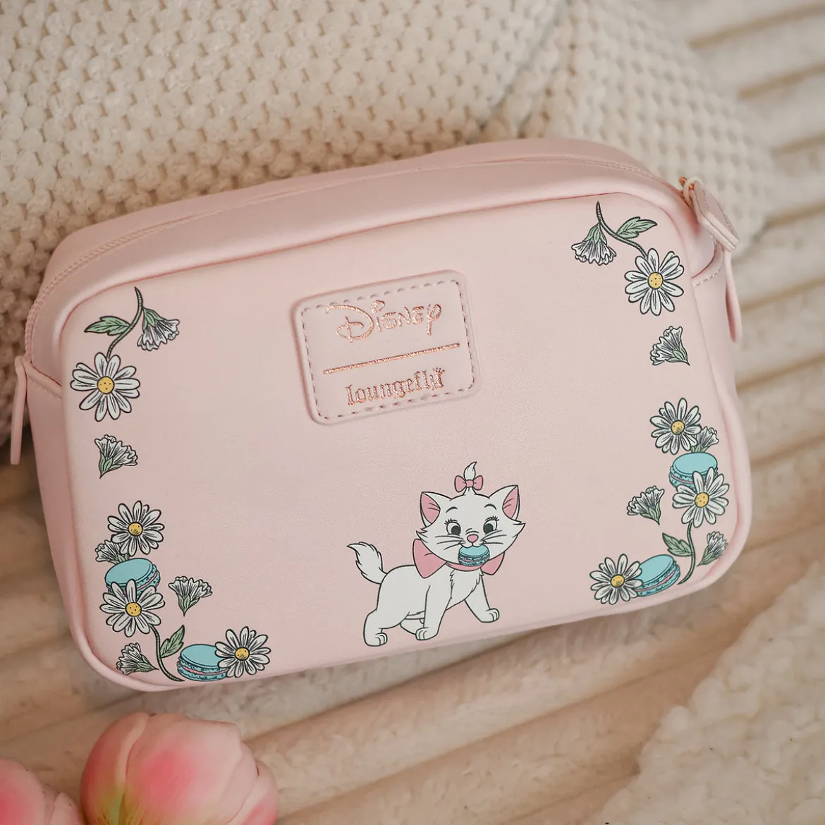 Aristocats - Marie mit Makrone Kosmetiktasche