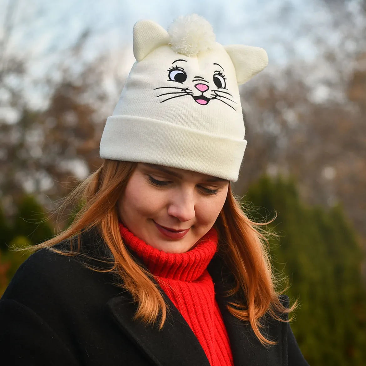 Aristocats - Marie Mütze mit Bommel