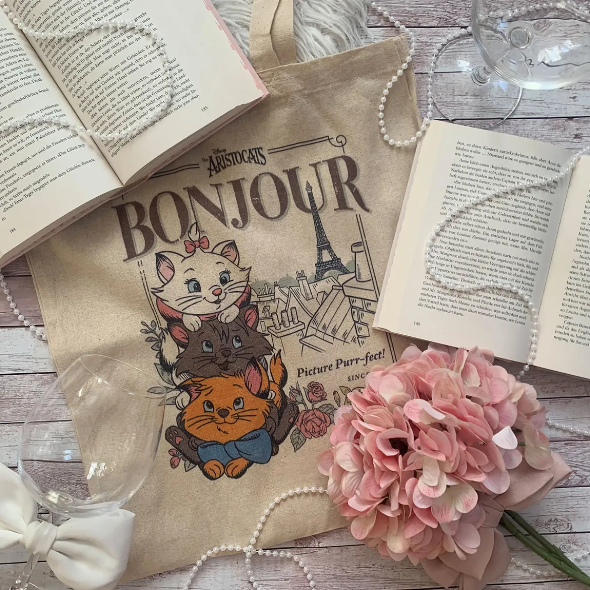 Aristocats - Picture Purr-fect! Jutebeutel