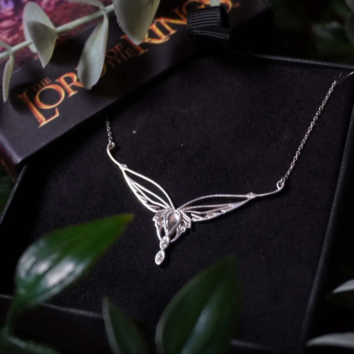 Arwen Tiara Kette 925er Silber - Der Herr der Ringe
