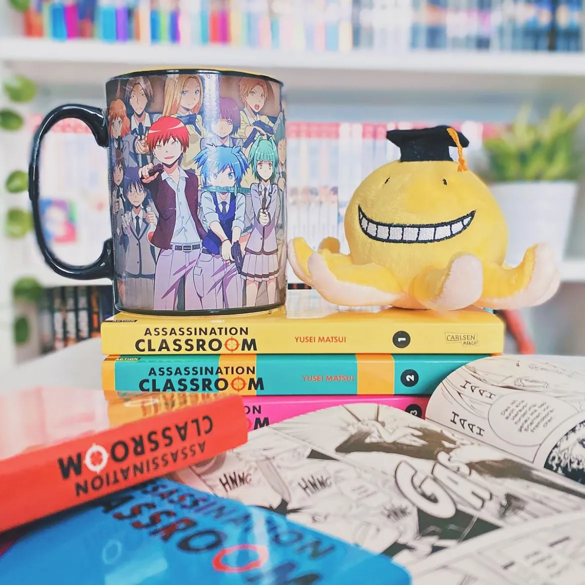 Assassination Classroom - Koro-Sensei Thermoeffekt Tasse