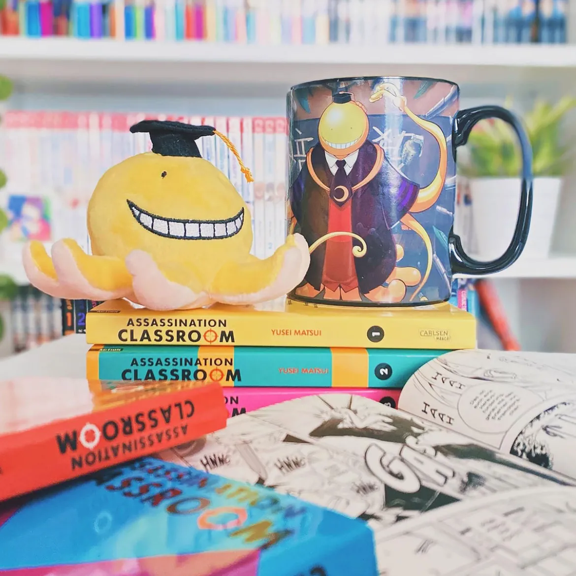 Assassination Classroom - Koro-Sensei Thermoeffekt Tasse