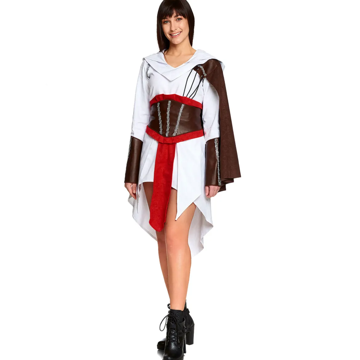 Assassinin Kostüm Damen für Assassins Creed Fans