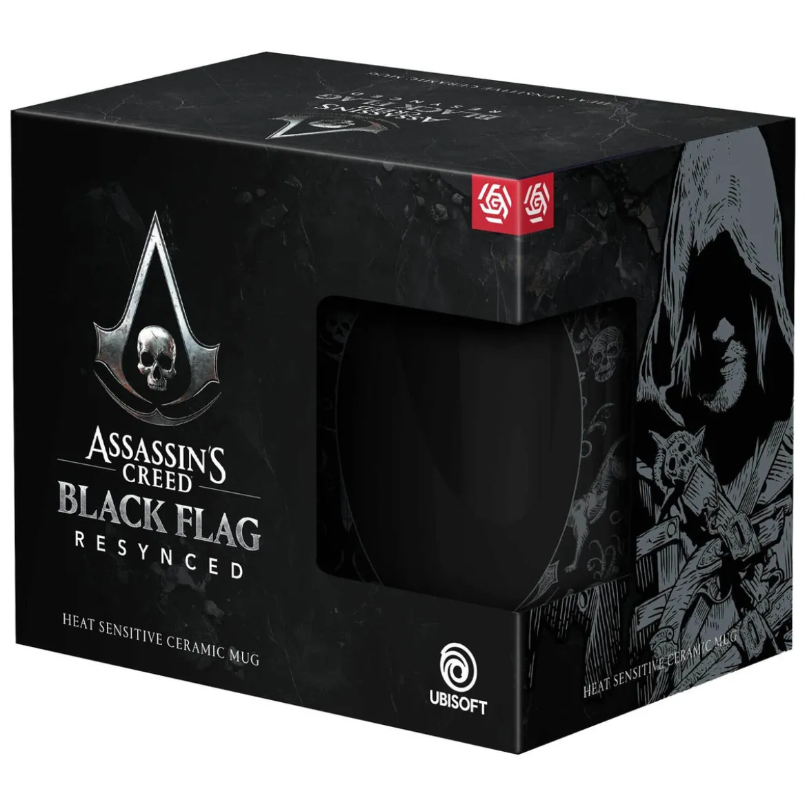 Assassin's Creed Black Flag Resynced Tasse mit Thermoeffekt