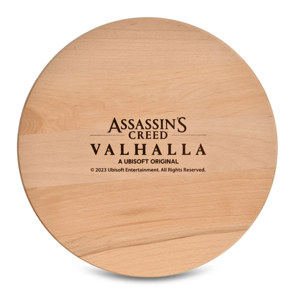 Assassin's Creed - Valhalla Logo Schneidebrett Buche