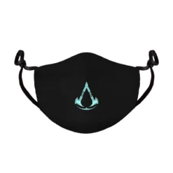 Assassin's Creed - Valhalla Logo Gesichtsmaske schwarz