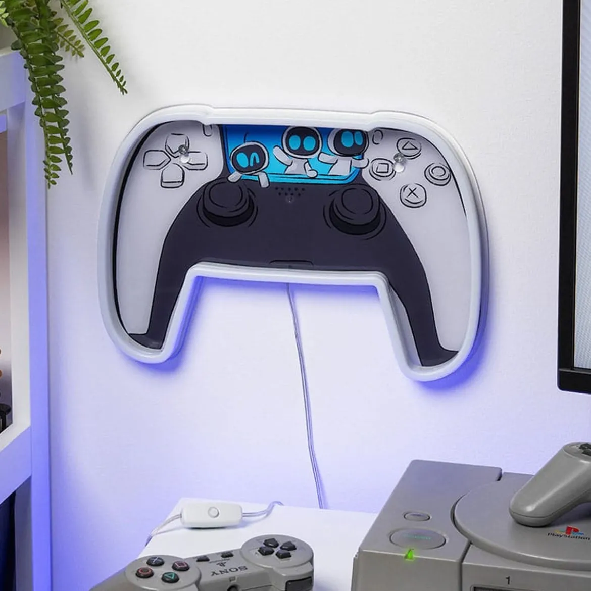 Astro Bot LED Wandleuchte Neon