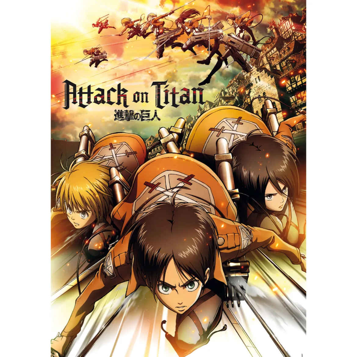 Attack on Titan - Crew Puzzle